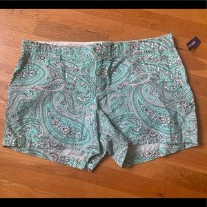 Old Navy shorts - sz 14 teal/multi - New with tags